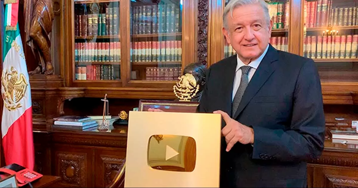 Restablece Youtube canal oficial de Presidencia