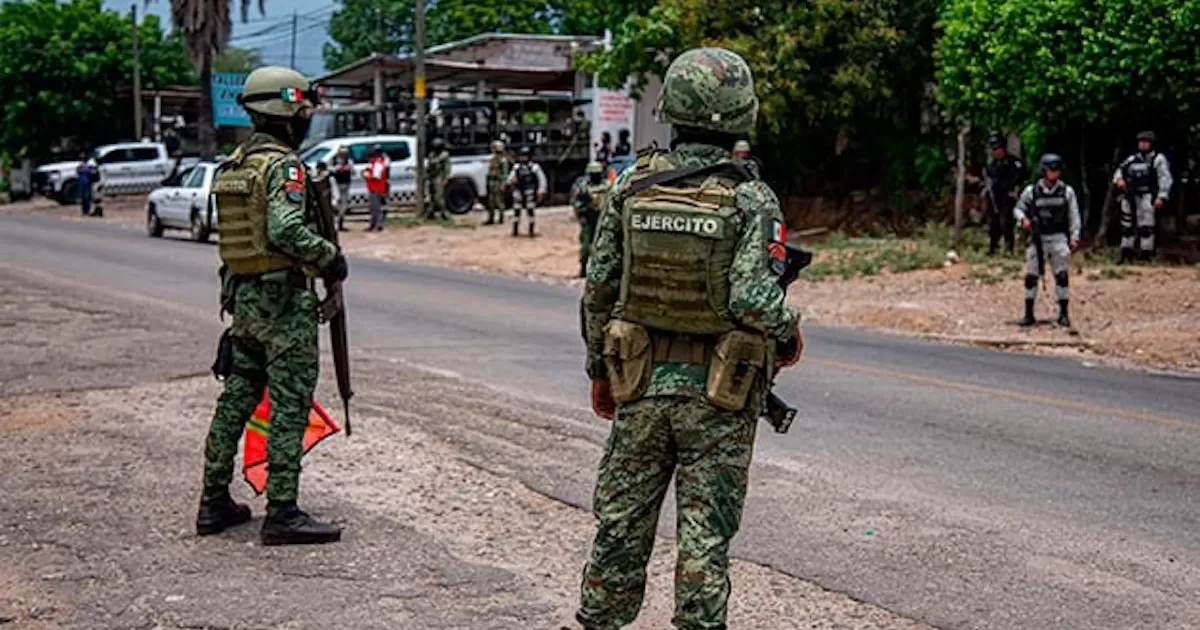 Militares controlan municipio en Chiapas tras refriegas entre criminales