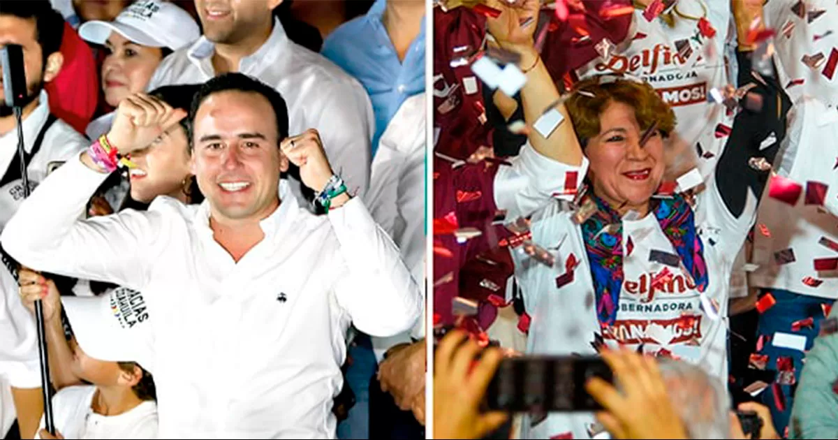 AMLO felicita a Delfina Gómez y Manolo Jiménez; destaca actitud de ‘los segundos lugares’