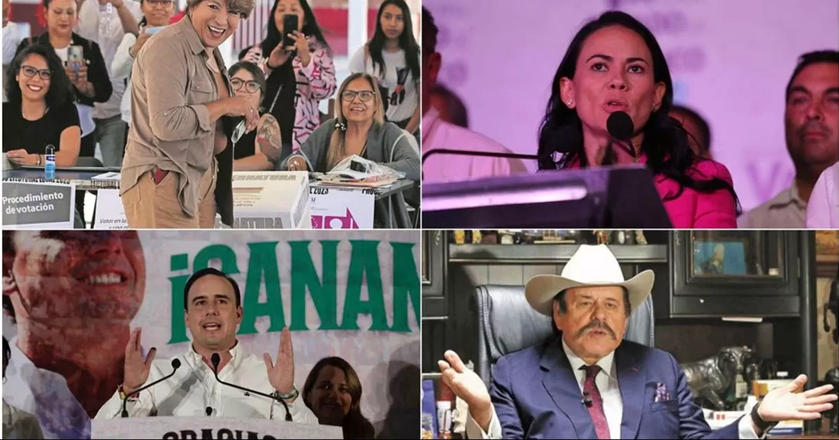 PREP al 99%: En Edomex Delfina saca 8 puntos a Del Moral y en Coahuila, Manolo 35 a Guadiana