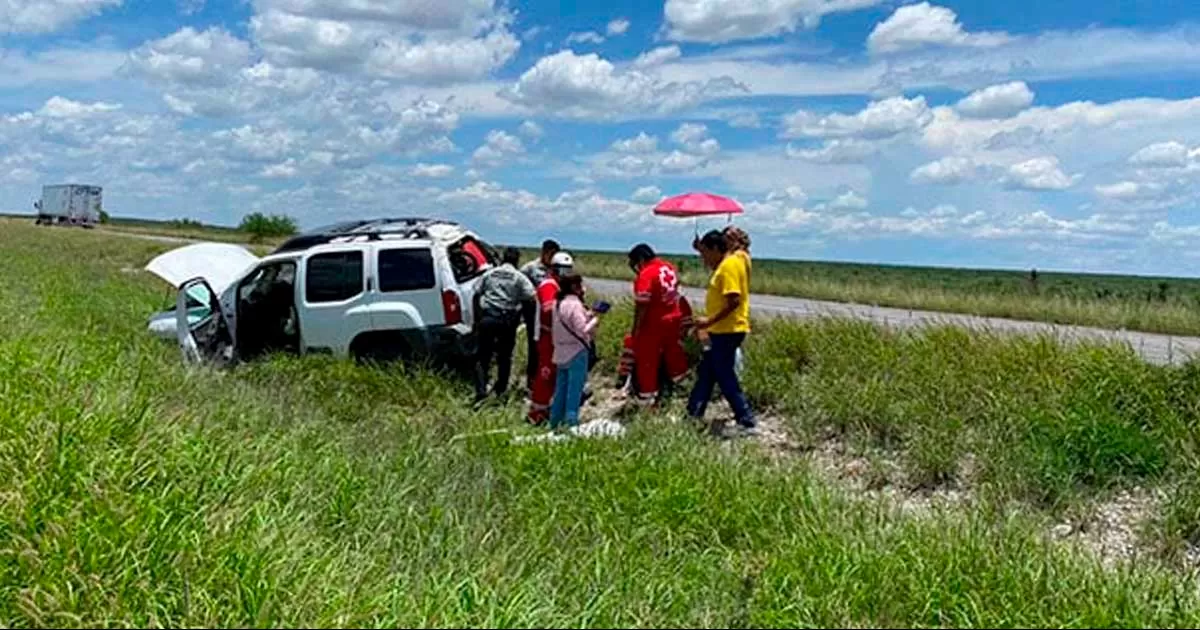 De acuerdo a lo que se informó, el accidente se registró aparentemente debido al exceso de velocidad