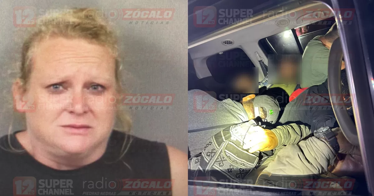 Capturan a mujer de Oklahoma con 7 migrantes en Eagle Pass