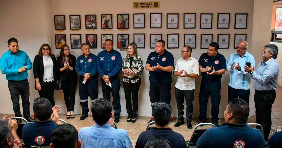 Autoridades municipales destacan papel de Protección Civil y Bomberos en proteger a la gente