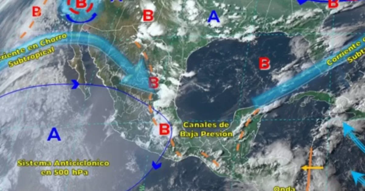 El Servicio Meteorológico Nacional anunció el pronóstico del clima en México para hoy 8 de junio de 2023.