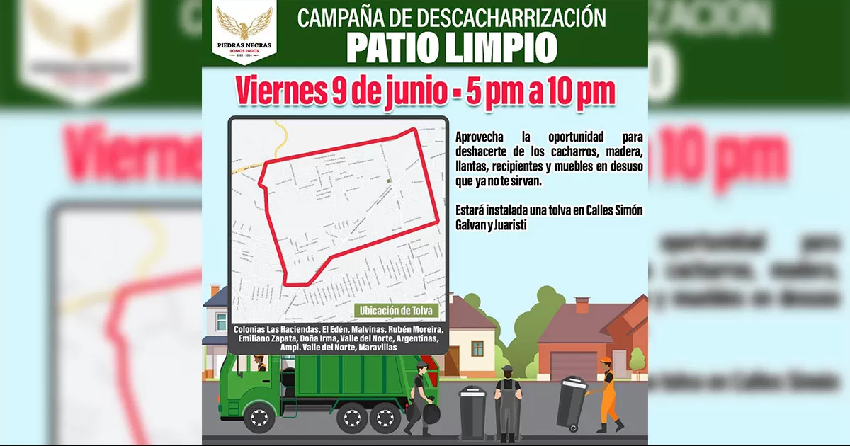 Las tolvas estarán ubicadas en un predio del cruce de Simón Galván con Juaristi del Edén.