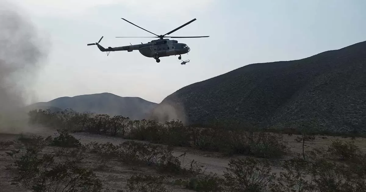 El área afectada estimada es de 150 hectáreas