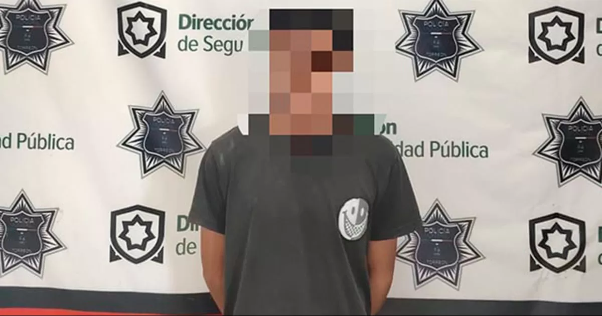 Detienen a joven de Torreón por abusar de una mujer y su hija de seis años