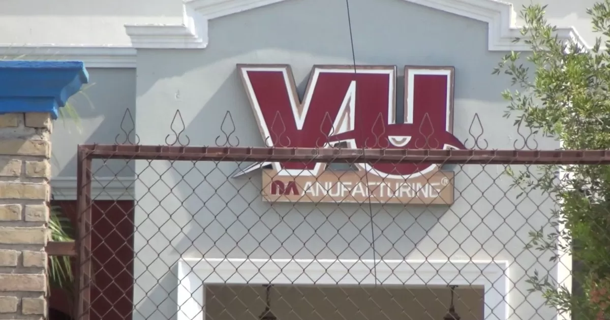 Liquidan a 22 extrabajadores de la maquiladora VU Manufacturing