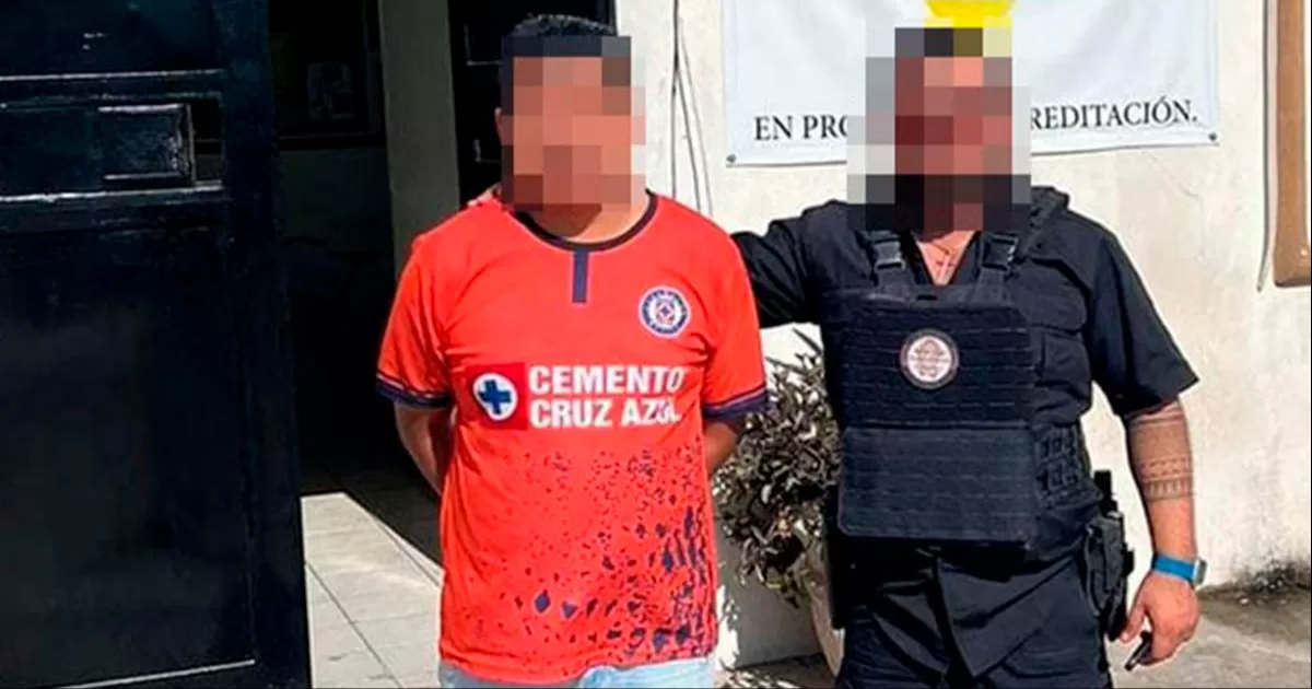 Este sujeto fue detenido el pasado 24 de septiembre del año pasado.