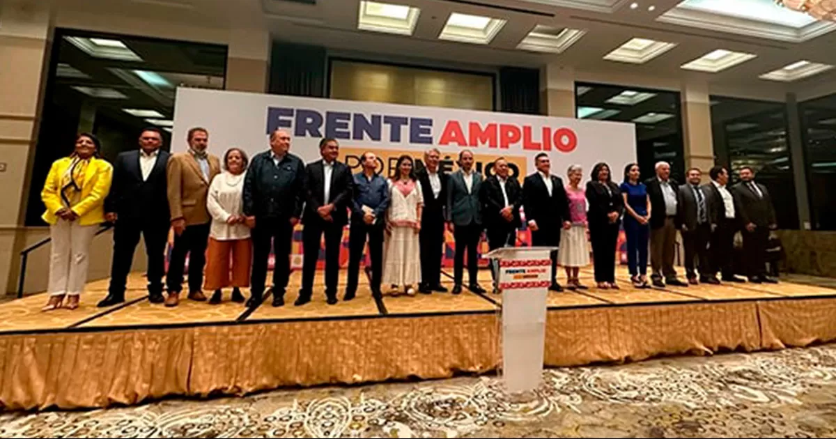 Revelan a integrantes de Comité Organizador para candidatura presidencial de la oposición