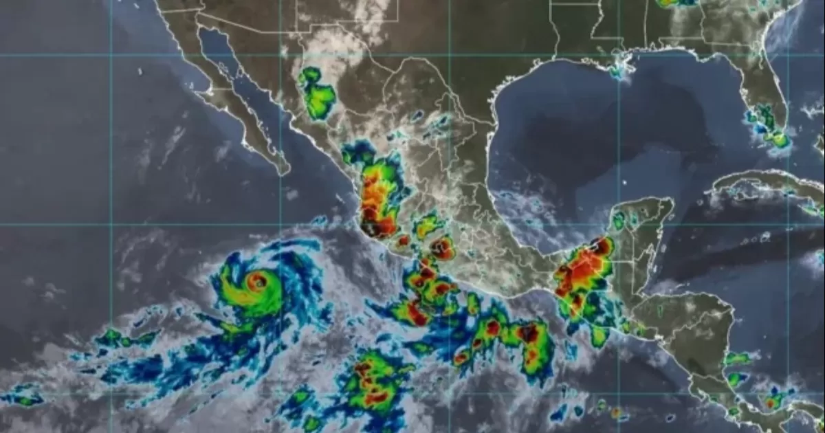 La tormenta Beatriz se forma al sur del país; será huracán este viernes