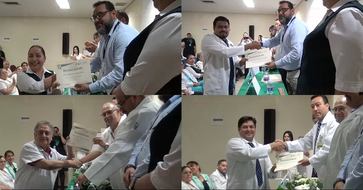 El director de la Unidad de Medicina Familiar 79 mencionó que son los derechohabientes que por medio de una encuesta deciden quienes merecen este reconocimiento.