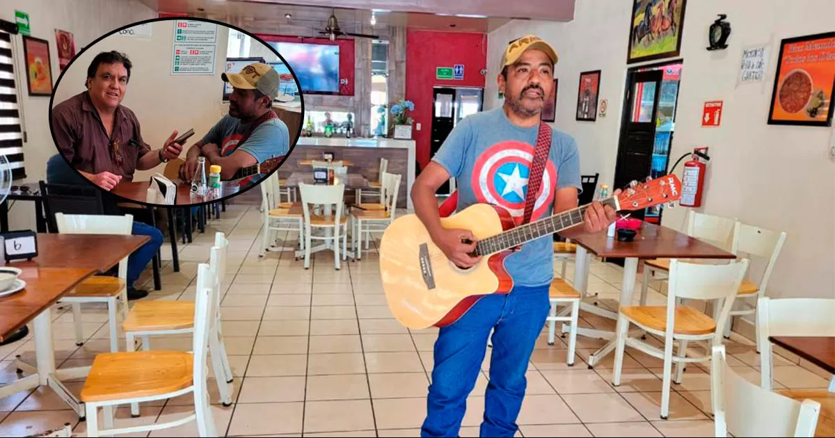 Genaro Mata Fuentes: el cantante que vive de su voz y su guitarra