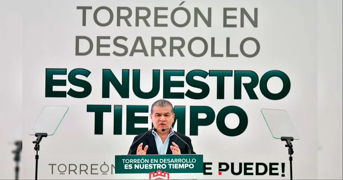 El gobernador Miguel Riquelme asegura que a Torreón le seguirá yendo bien de la mano de Manolo Jiménez.