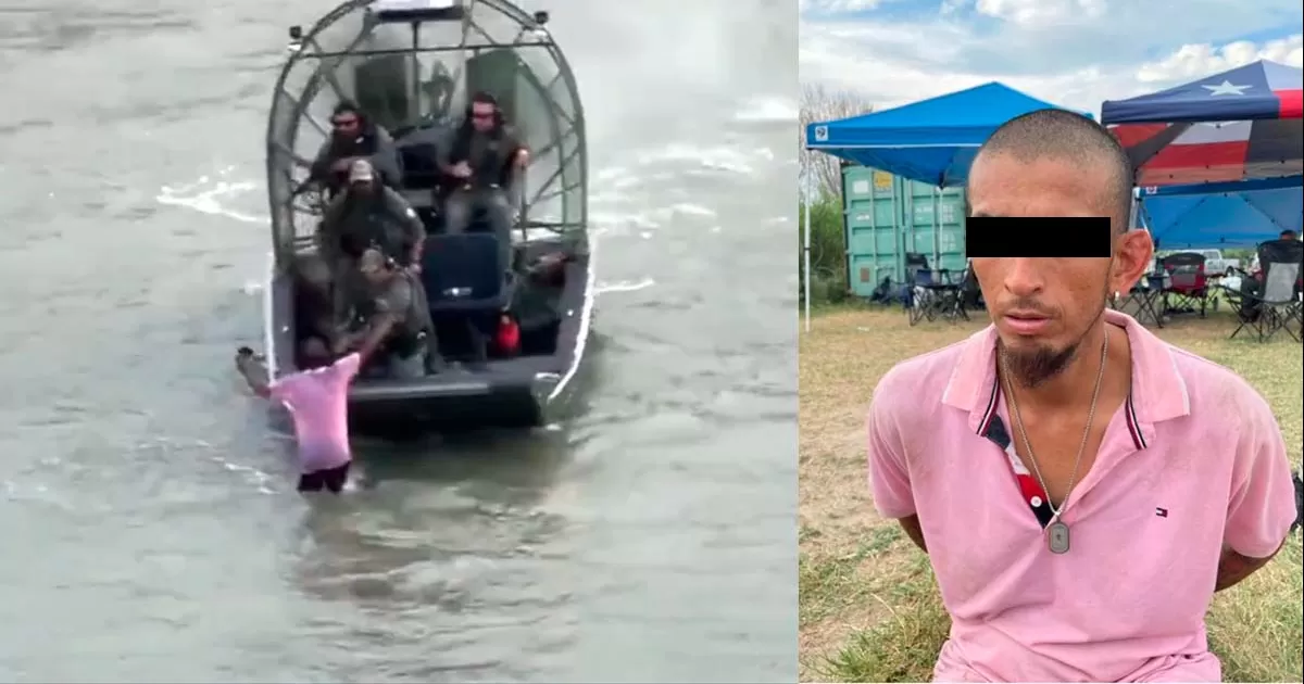 Detiene Patrulla Fronteriza al famoso “Ángel del río Bravo” de lado mexicano del río