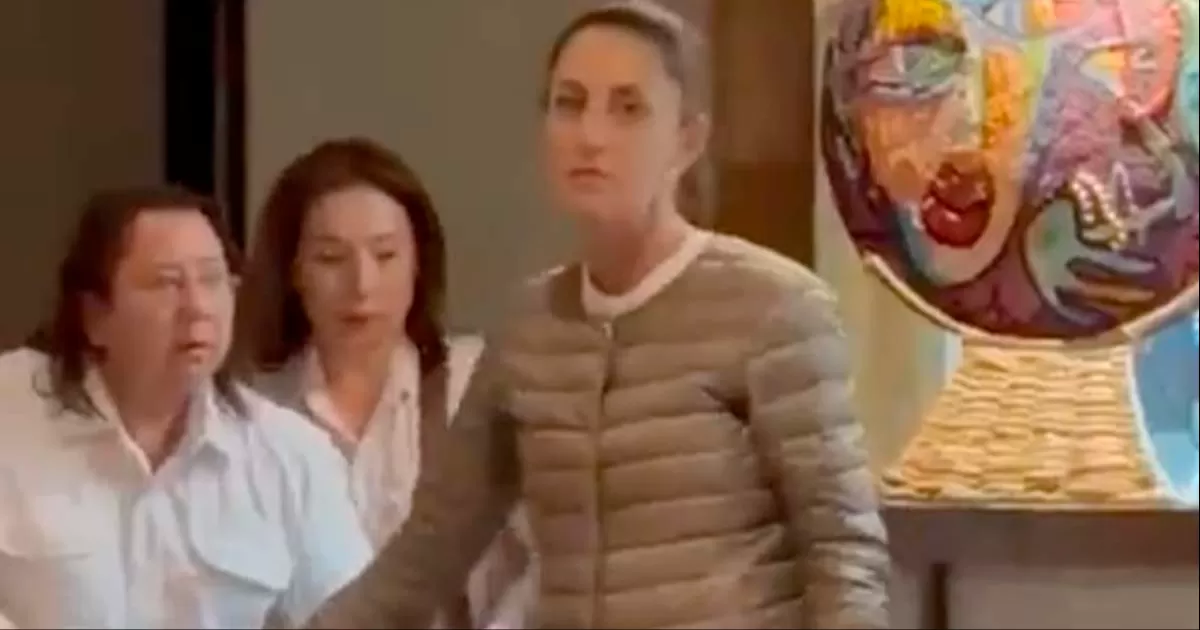 ‘Hasta luego, destructores de México’, agreden a Sheinbaum en Nuevo León