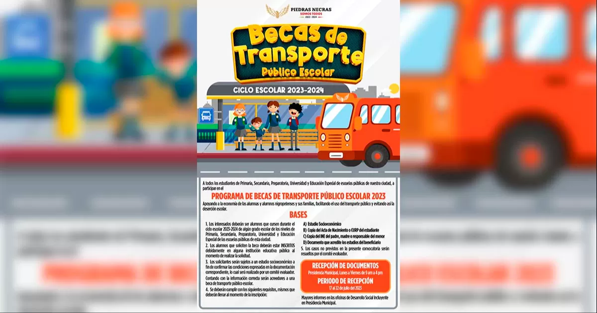 Aprueba Cabildo programa de subsidio para el Transporte Público de estudiantes