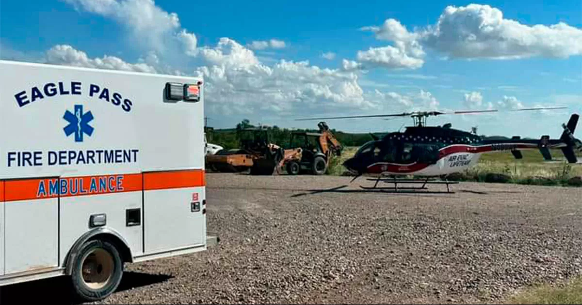 Migrante sufre lesión grave al caer del tren