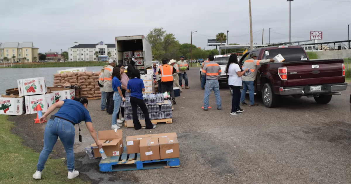 La entrega inició desde las 7 de la mañana y se prolongó hasta las 11 de la mañana.