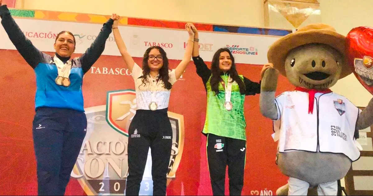 Sara Ramírez Sarapura, consiguió una presea histórica para Piedras Negras en los Juegos Nacionales CONADE 2023.