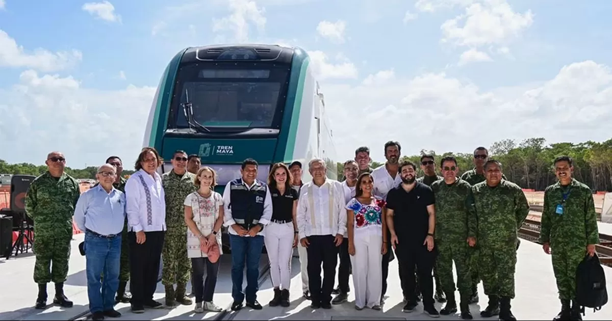 A partir del 1 de septiembre, el Presidente hará el primer recorrido como parte de las pruebas dinámicas de Campeche hacia Mérida, Chichén Itzá y Cancún