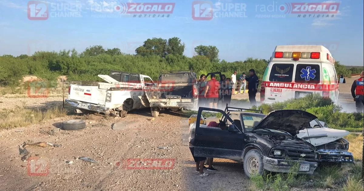 Fueron trasladados al Seguro Social para su atención médica.