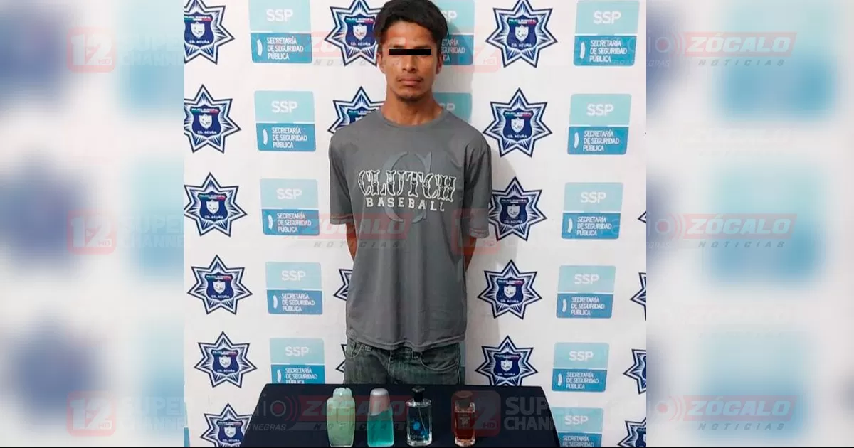 Atraca negocio y lo arrestan policías en Acuña