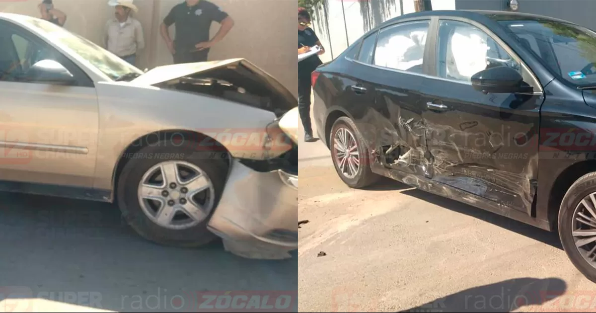 Se accidenta regiomontano en zona centro de Acuña