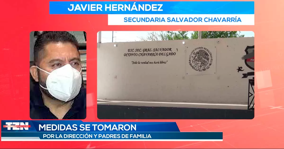 Estas medidas se tomaron ante las situaciones que se presentaron en el interior del plantel, donde alumnos llevaron objetos prohibidos