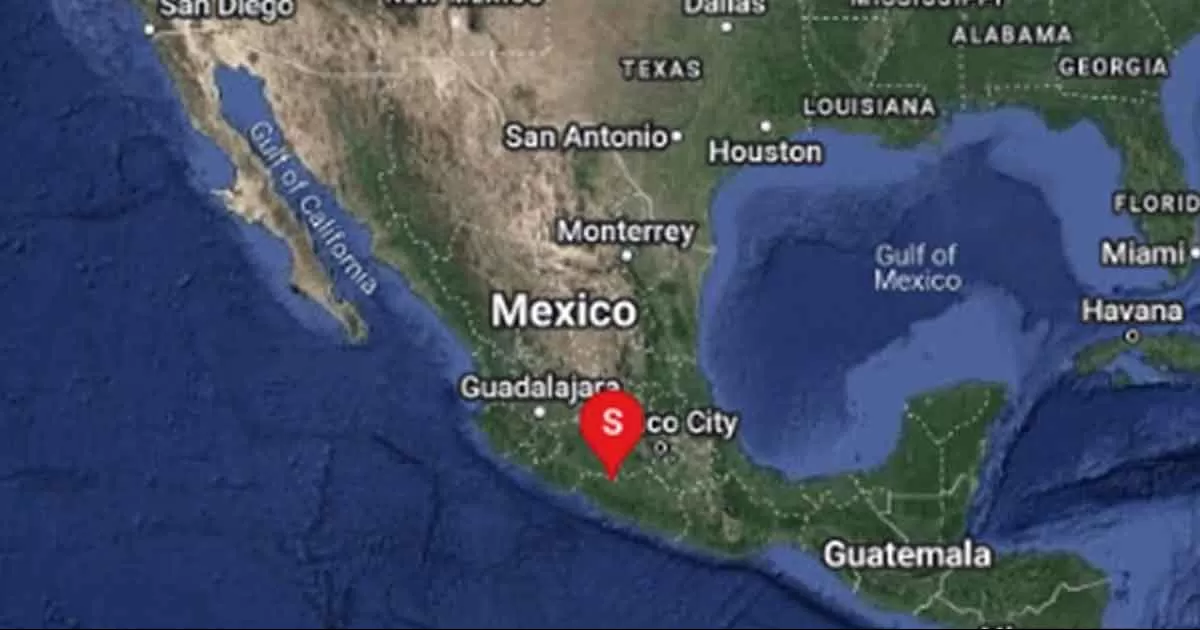 Se registra sismo en Guerrero; se percibe en algunas zonas de la CDMX