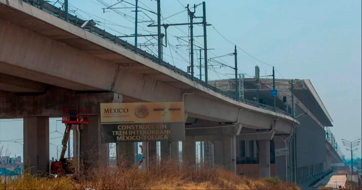 A partir del 14 de septiembre operará primer tramo del Tren México-Toluca