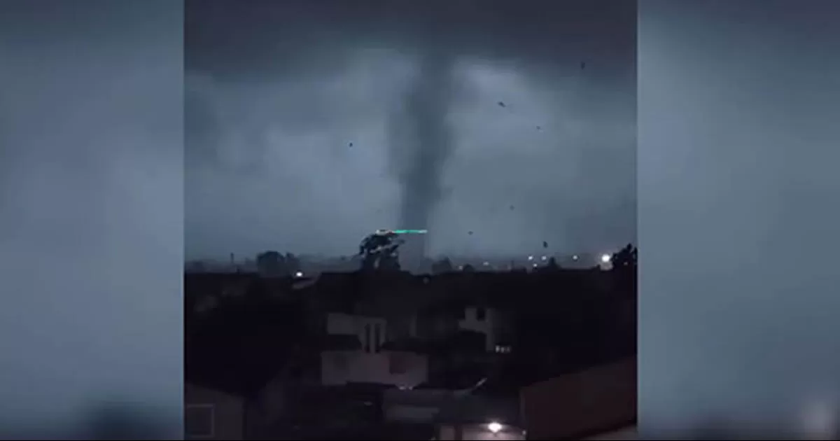 Este tornado no ha sido el único fenómeno climático violento que se ha presentado en Milán, pues recientemente cayó una tormenta con granizo.