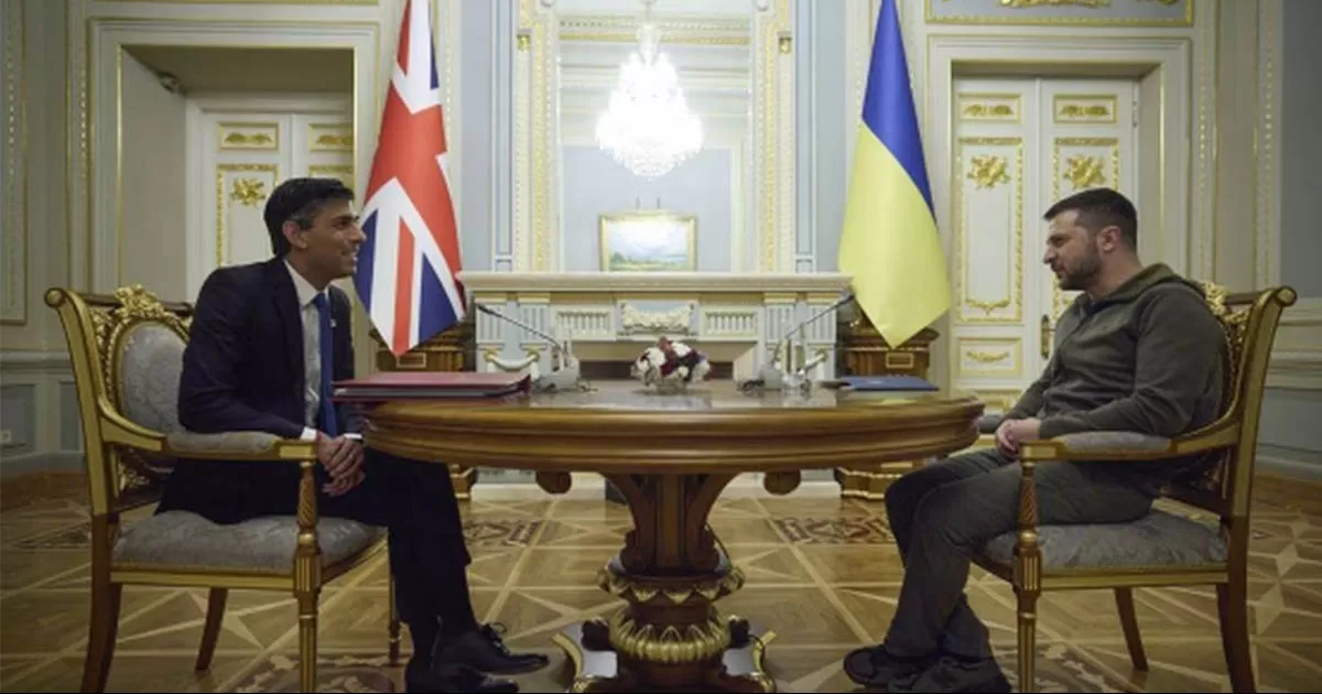 Reino Unido es un importante proveedor de armas para Ucrania y también entrena a sus tropas desde que empezó la invasión rusa en febrero de 2022