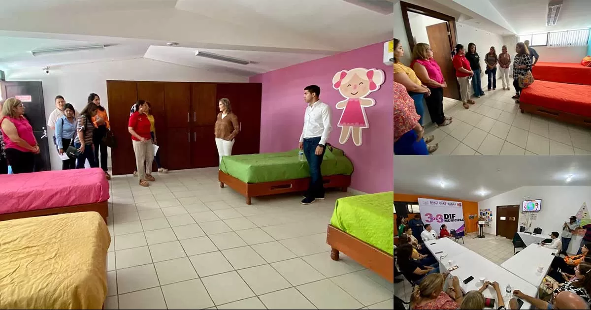 El presidente honorario del DIF Municipal, Franco Treviño detalló que en este albergue se le da alojamiento a niños y jóvenes que persiguen el sueño americano.