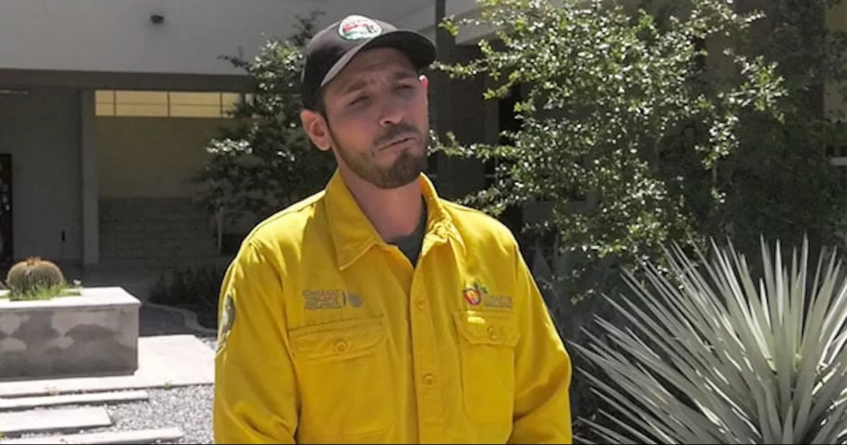 Homero Sosa Serrato a sus 35 años de edad se convirtió en el brigadista con mejor calificación en las pruebas de habilidades y destreza física