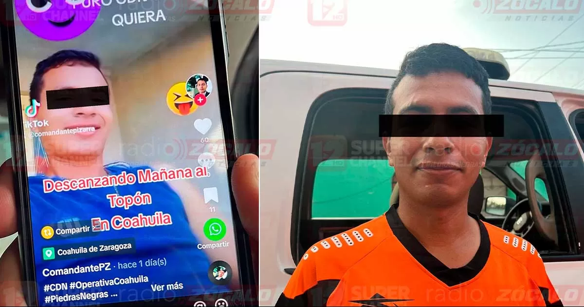 El detenido afirmó que nunca tuvo relación con el narcotráfico y que solo buscaba ganar más seguidores y atraer el interés de las mujeres.