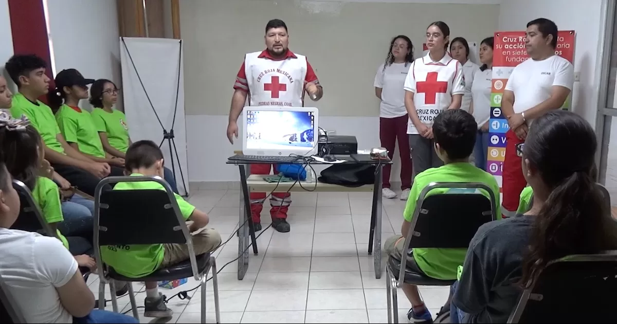 Cruz Roja Piedras Negras busca incrementar el número de socorristas voluntarios