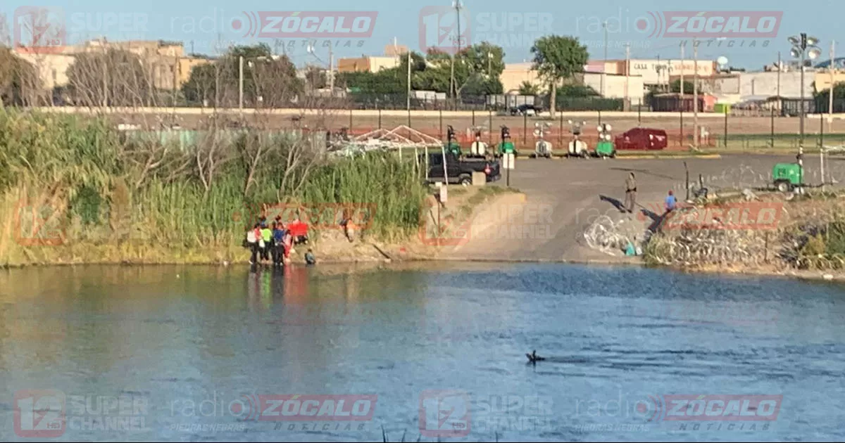 Mueren dos ahogados en el río Bravo en PN