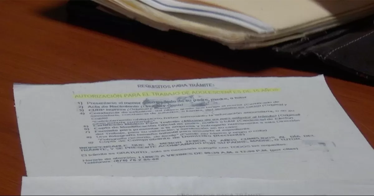 La jefa de inspectores dijo que en estos momentos se está revisando el lugar en donde han señalado laborar.