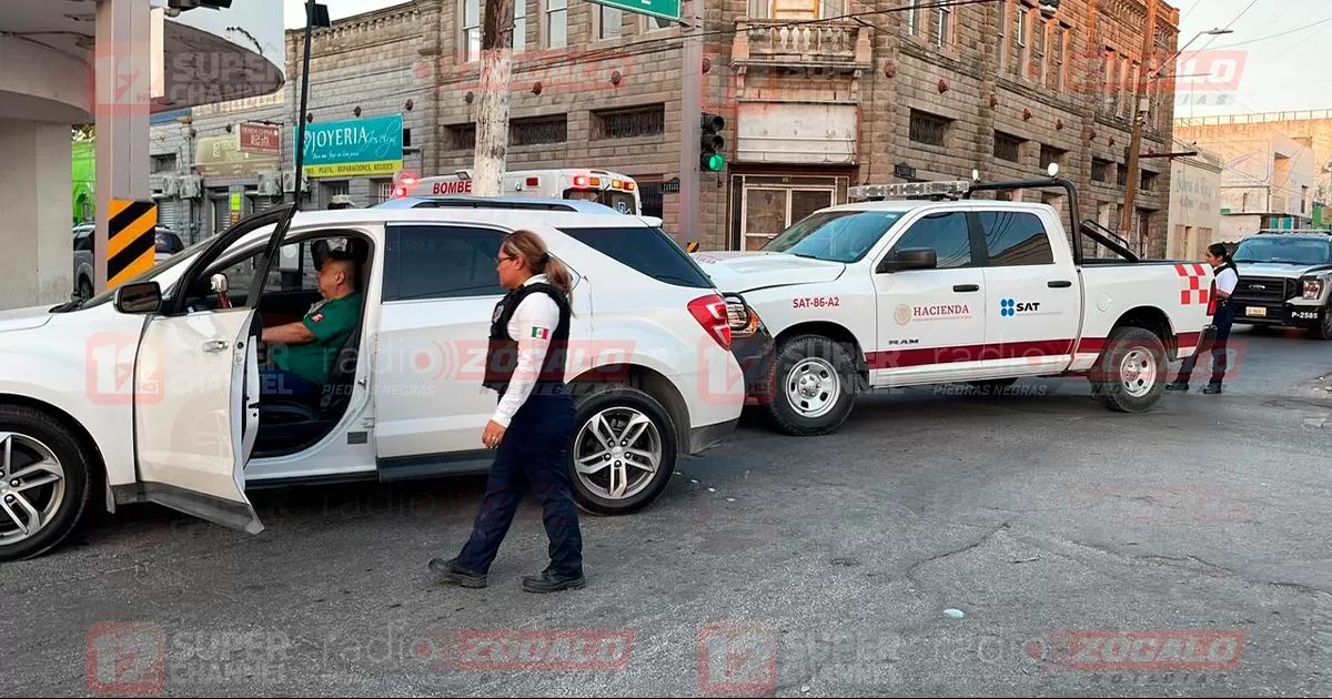 Fue necesario la presencia de paramédicos ya que debido al choque uno de los involucrados decía sentirse mal.