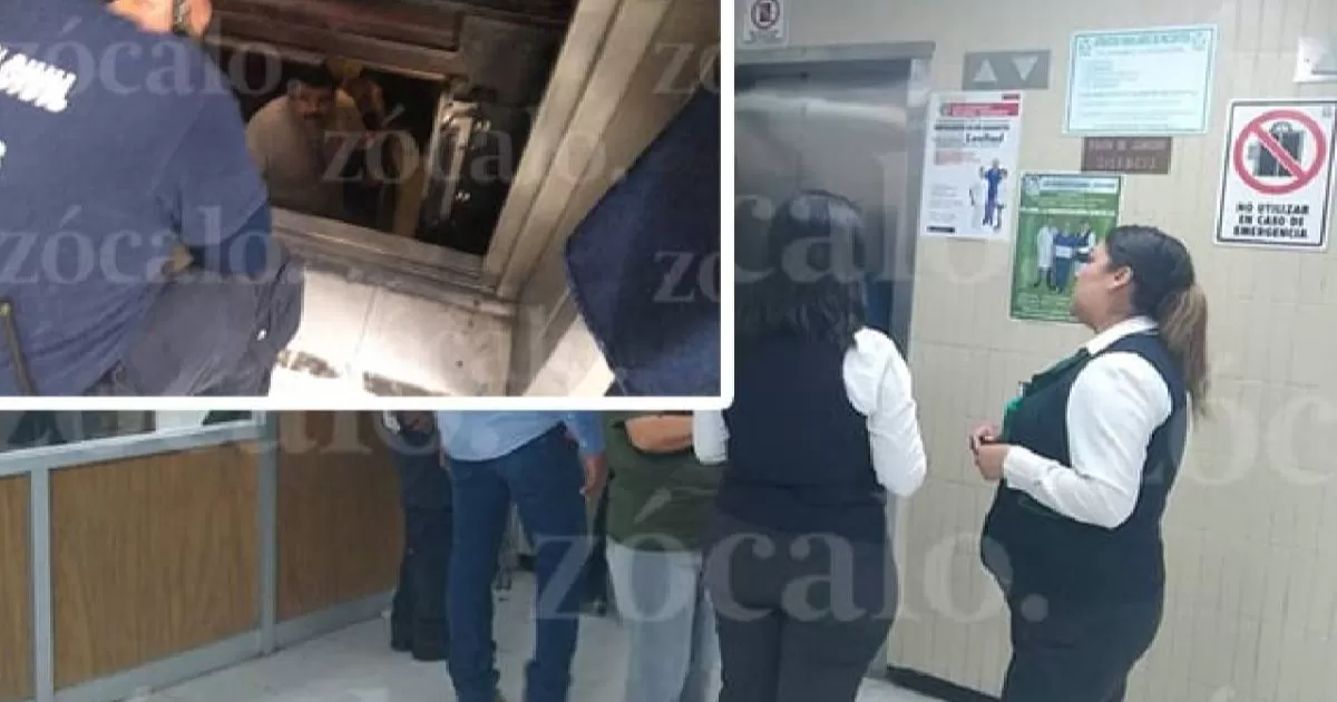 Los siete derechohabientes que estaban atrapados se encuentran en buen estado de salud e ilesos