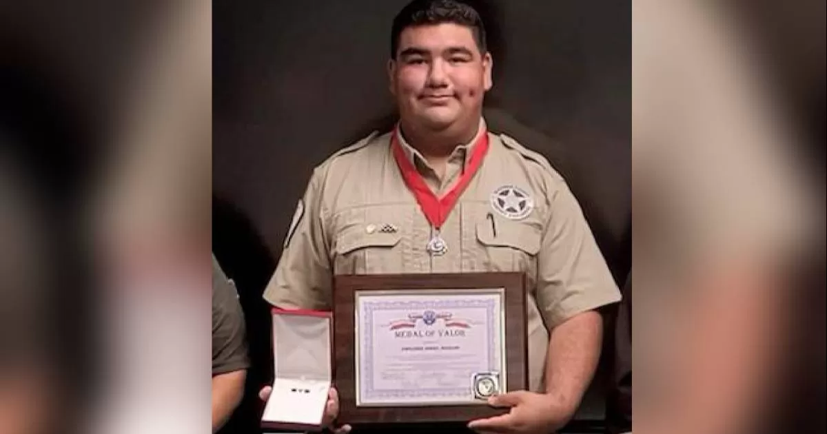 Reconocen valor de joven Explorer