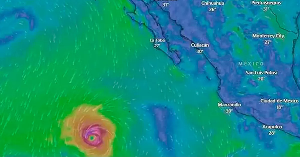Huracán Fernanda se fortalece a categoría 4; ésta será su trayectoria
