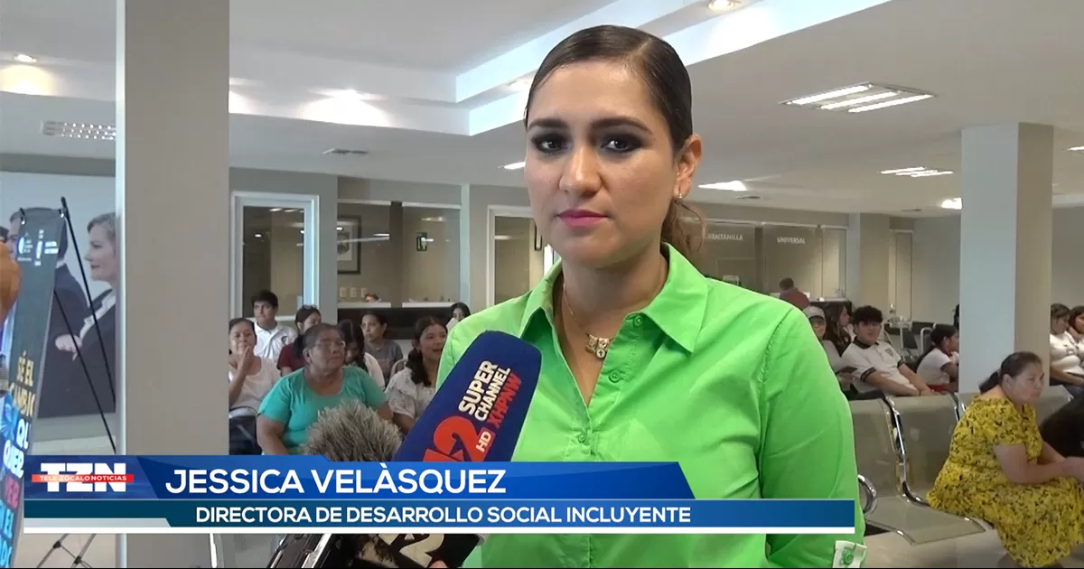 Jessica Velásquez comentó que eran poco más de 150 los beneficiarios que faltaban de cobrar su apoyo.
