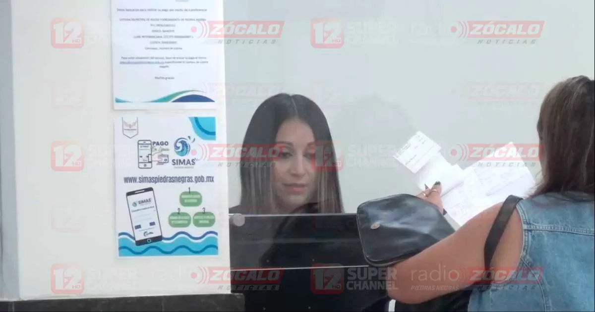 La presidenta municipal Treviño Galindo detalló que de los 62 mil usuarios con los que actualmente cuenta el organismo operador, más de 40 mil cumplieron con el pago de su recibo.