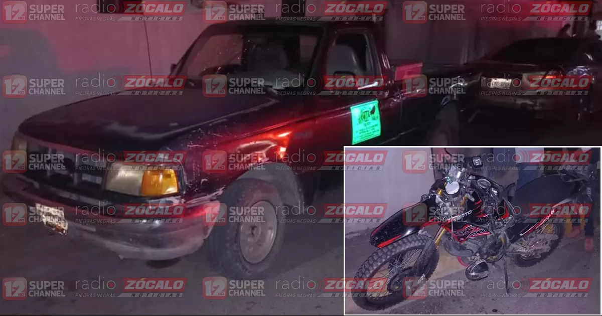 El accidente ocurrió en el cruce del bulevar Adolfo López Mateos y calle Luis Donaldo Colosio