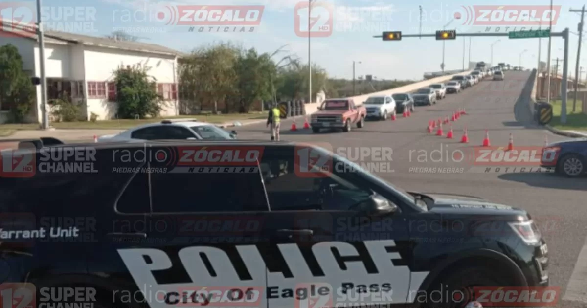 Ya se prepara Eagle Pass para tráfico vial decembrino
