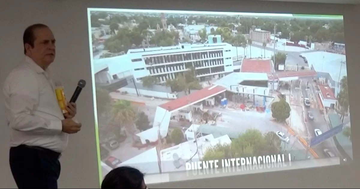 La parte de Estados Unidos va más atrasada que en México.