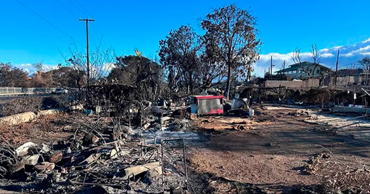 El mandatario viajó a Maui a principios de mes para evaluar los daños causados por los incendios.