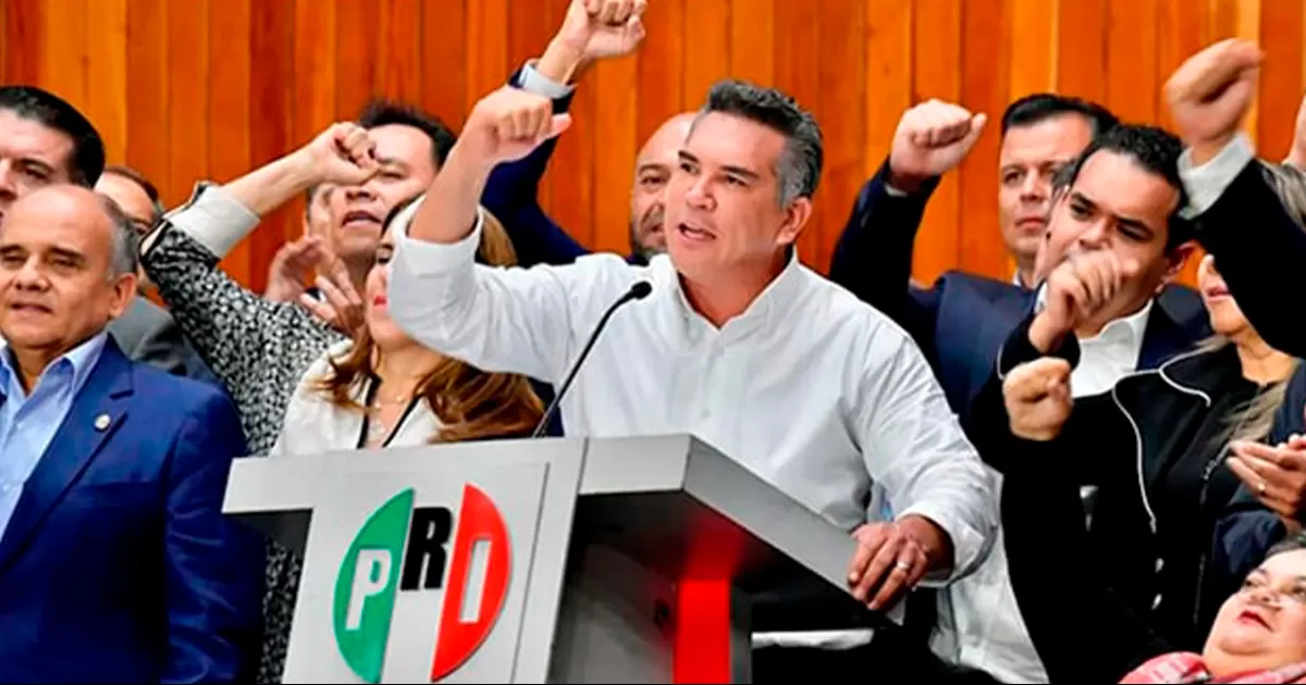 El presidente López Obrador cuestionó que, bajo el mando de Alejandro ‘Alito’ Moreno, el PRI haya renunciado a la candidatura presidencial.